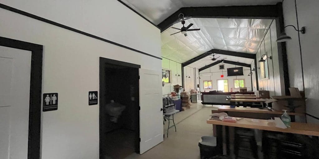 professionally painted commercial interior in hendersonville nc